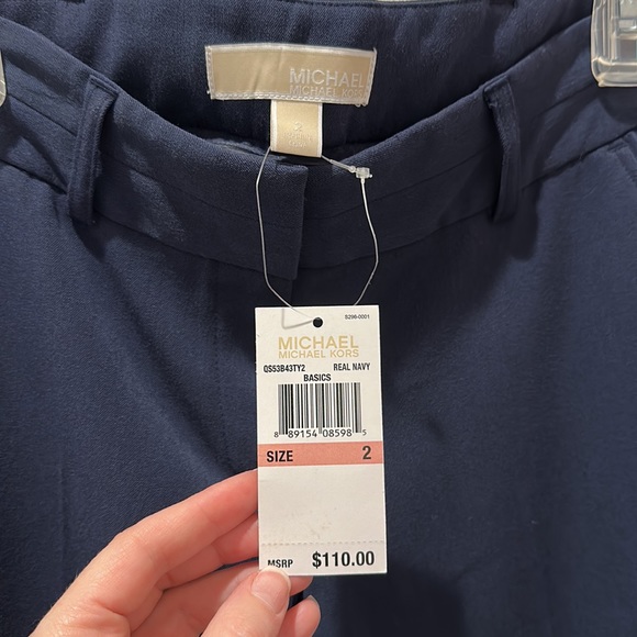 MICHAEL KORS women’s dress pants true navy blue size 2. - Picture 13 of 16